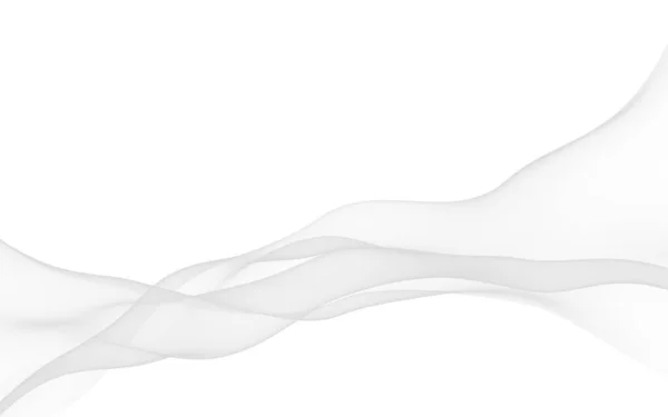 Weißer Abstrakter Hintergrund Flatternder Weißer Schal Winken Auf Windweißem Stoff — Stockfoto