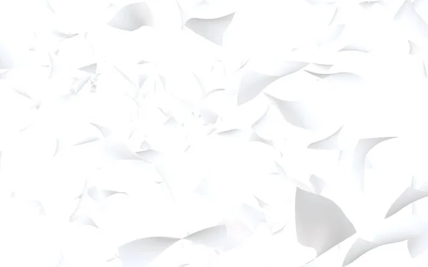 白い背景に隔離された紙の空飛ぶシート 抽象的なお金が空中を飛んでいます 3Dイラスト — ストック写真