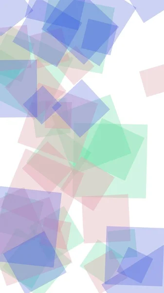Mehrfarbige Transluzente Sechsecke Auf Weißem Hintergrund Vertikale Bildorientierung Illustration — Stockfoto