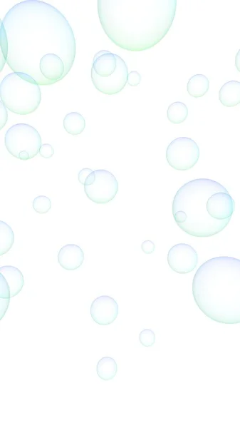 Hellblauer Hintergrund Mit Violetten Blasen Tapete Textur Lila Luftballons Illustration — Stockfoto