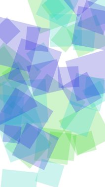 Beyaz arkaplanda çok renkli yarı saydam altıgenler. Dikey görüntü yönlendirmesi. 3B illüstrasyon