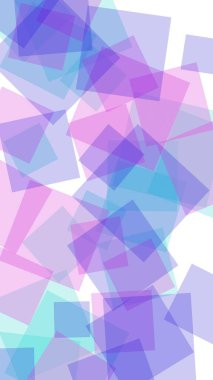 Beyaz arkaplanda çok renkli yarı saydam altıgenler. Dikey görüntü yönlendirmesi. 3B illüstrasyon