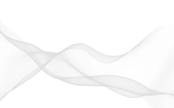 Białe Abstrakcyjne Tło Machający Białym Szalikiem Machanie Białej Tkaninie Ilustracja — Zdjęcie stockowe