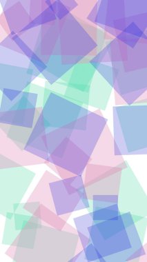 Beyaz arkaplanda çok renkli yarı saydam altıgenler. Dikey görüntü yönlendirmesi. 3B illüstrasyon