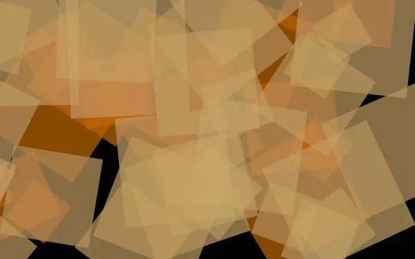 Vielfarbige Durchscheinende Quadrate Auf Dunklem Hintergrund Illustration — Stockfoto