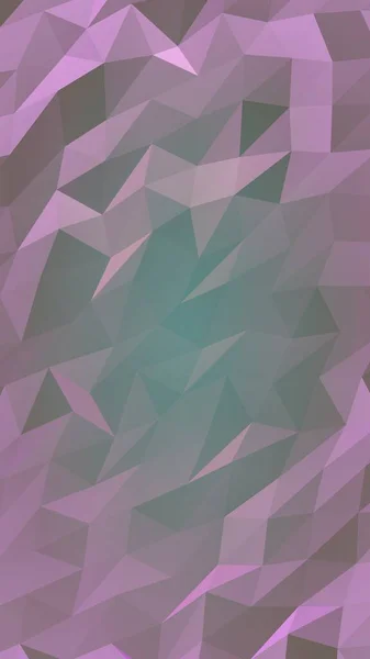 抽象的な三角形の幾何学的な紫色の背景 グラデーション付き幾何学的折り紙スタイル 3Dイラスト — ストック写真