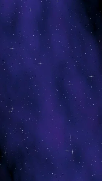 Színes Gyönyörű Tér Háttér Világűrben Csillagfényes Űrszerkezet Illusztráció — Stock Fotó