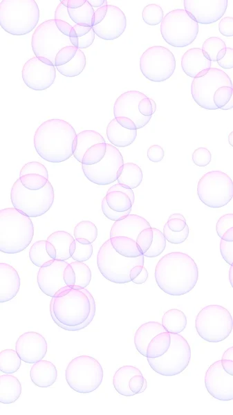 Fundo Cor Rosa Com Bolhas Roxas Papel Parede Textura Balões — Fotografia de Stock