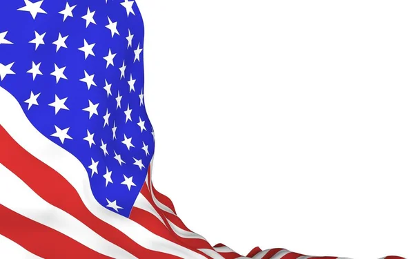 Viftar Med Amerikas Förenta Staters Flagg Stjärnor Och Ränder Delstatssymbol — Stockfoto