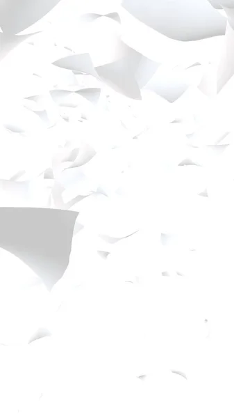 Літаючі Аркуші Паперу Ізольовані Білому Тлі Абстрактні Гроші Летять Повітрі — стокове фото