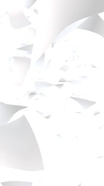 Uçan kağıtlar beyaz arka planda izole edilmiş. Soyut para havada uçuşuyor. Dikey oryantasyon. 3B illüstrasyon