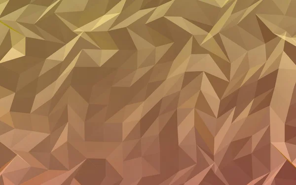 Abstract triangle geometrical orange background. Geometric origami style with gradient. 3D illustration