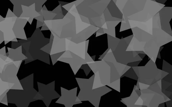 Gray Translucent Stars Dark Background Orange Tones Illustration — Stock Photo, Image