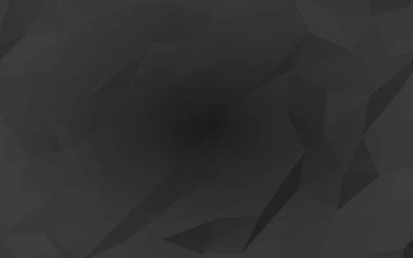 Чорний Абстрактний Фон Низькополіцейський Фон Гломій Вкритий Папером Ілюстрація — стокове фото