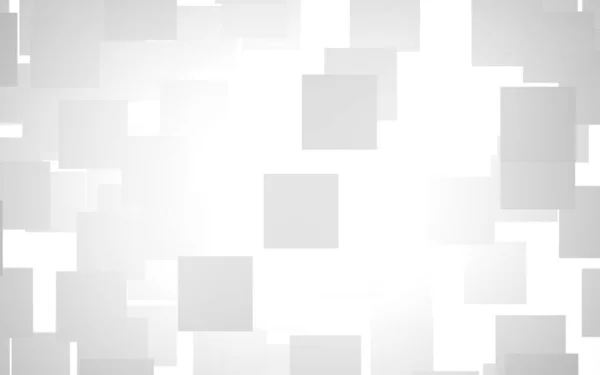 Weißer Abstrakter Hintergrund Nebelige Kulisse Mit Grauen Quadraten Illustration — Stockfoto