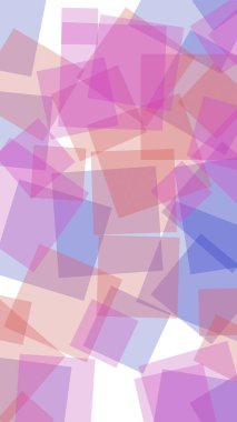 Beyaz arkaplanda çok renkli yarı saydam altıgenler. Dikey görüntü yönlendirmesi. 3B illüstrasyon