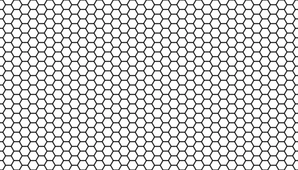 Beyaz arka planda siyah bal peteği. Kusursuz bir doku. İzometrik geometri. 3B illüstrasyon