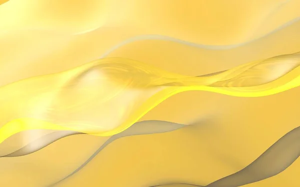 Abstraktní Zlaté Pozadí Krásné Pozadí Žlutými Vlnami — Stock fotografie