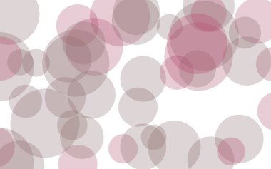 Beyaz arka plan üzerinde çok renkli yarı saydam daireler. Sarı tonları. 3d illüstrasyon