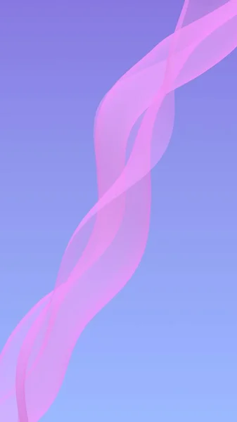 Рожева Хвиля Блакитному Небі Абстрактний Фон Фламінговий Рожевий Шарф Вітро — стокове фото