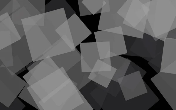 Grijs Doorschijnende Vierkantjes Donkere Achtergrond Grijze Tinten Illustratie — Stockfoto