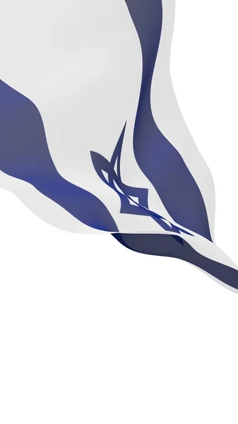 Bendera Lsrael Lambang Negara Israel Adalah Negara Israel Bintang Daud — Stok Foto