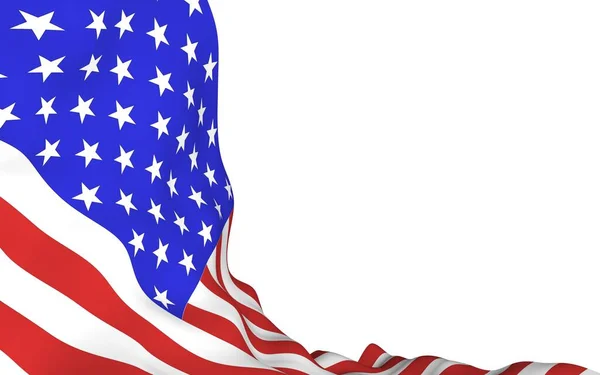 Viftar Med Amerikas Förenta Staters Flagg Stjärnor Och Ränder Delstatssymbol — Stockfoto