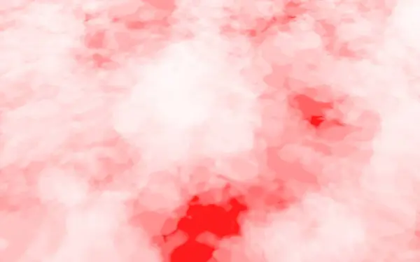Hintergrund Der Abstrakten Weißen Farbe Rauch Isoliert Auf Rotem Hintergrund — Stockfoto