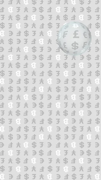 Біткоїн Валюта Сірому Фоні Цифрова Криптовалюта Символ Концепція Бізнесу Вистава — стокове фото