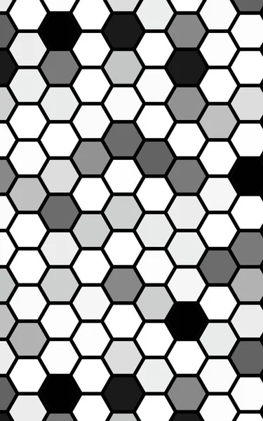 Fehér Méhsejt Színátmenetes Színnel Izometrikus Geometria Illusztráció — Stock Fotó
