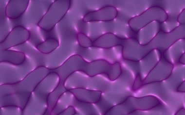 Grafik illüstrasyon - sıvı desen koyu mor renk. Modern soyut arka plan. Tasarım duvar kağıdı. 3d illüstrasyon