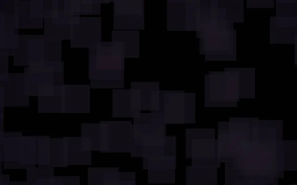 Чорний Абстрактний Фон Тло Сірими Квадратами Ілюстрація — стокове фото