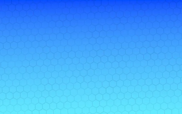 Translucent Honeycomb Gradient Blue Sky Background Perspective View Polygon Look — Stock Photo, Image