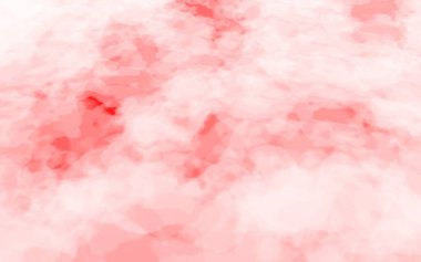 Arka plan renginin kırmızı renk arka plan üzerinde izole soyut beyaz duman. Beyaz sis duvar. 3D çizim