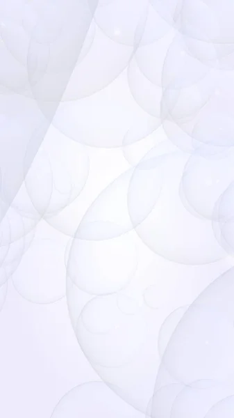 Αφηρημένο Λευκό Φόντο Backdrop Φως Διαφανείς Φυσαλίδες Κάθετη Κατεύθυνση Απεικόνιση — Φωτογραφία Αρχείου