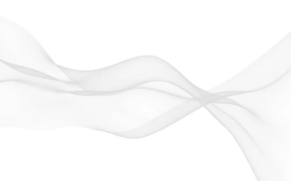 Fondo Abstracto Blanco Bufanda Blanca Revoloteando Agitando Sobre Tela Blanca — Foto de Stock