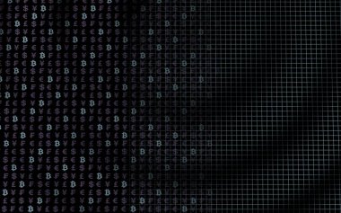 Bitcoin geçmişi. Şifreli para birimi 3 boyutlu illüstrasyon. Dijital para birimi sembolü. İş konsepti. Madencilik, geliştirme, kripto ticareti