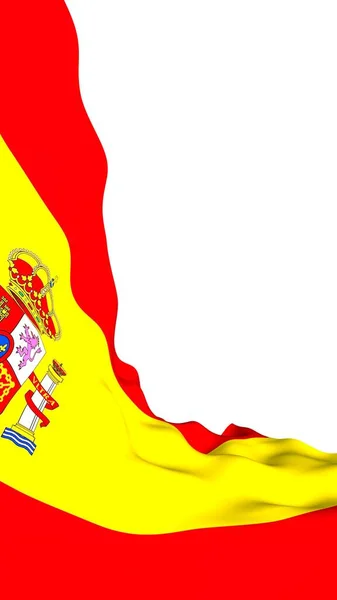 Bandera España Símbolo Estatal Oficial Del Reino España Concepto Web —  Fotos de Stock