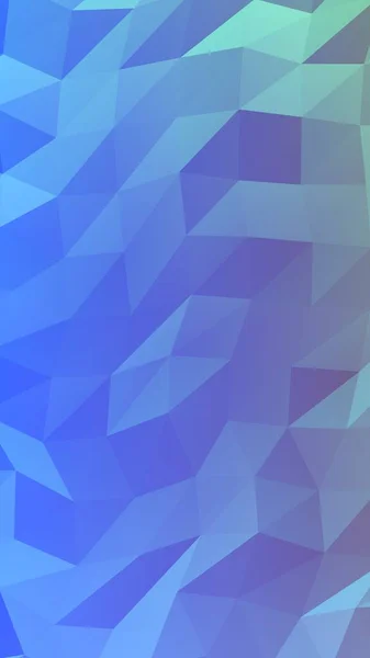 Abstract triangle geometrical blue background. Geometric origami style with gradient. 3D illustration