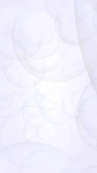 Abstracte Witte Achtergrond Achtergrond Met Lichte Transparante Belletjes Verticale Oriëntatie — Stockfoto