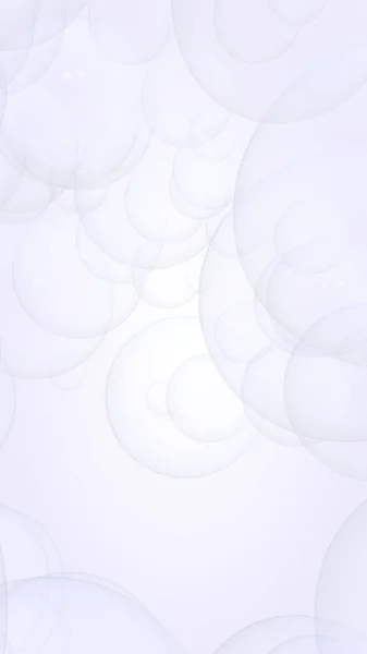 Fondo Blanco Abstracto Fondo Con Burbujas Transparentes Luz Orientación Vertical — Foto de Stock