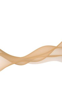 Soyut dalga. Eşarp. Beyaz arka planda parlak kurdele. Soyut duman. Raster hava desteği. Dikey görüntü yönlendirmesi. 3B illüstrasyon