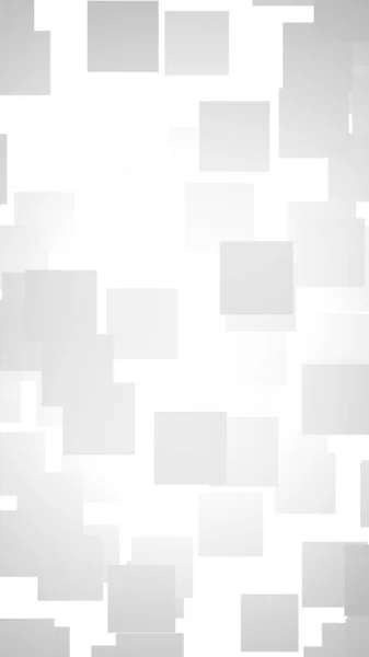 白い抽象的な背景 灰色の四角形の霧の背景 3Dイラスト — ストック写真