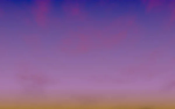 Cumulus pink clouds in the purple sky at sunset. Abstract group of clouds in the evening. 3D illustration