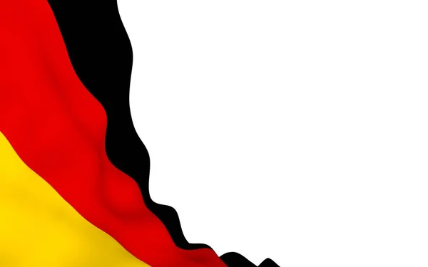 Bandiera Della Germania Illustrazione Grande Formato Stato Simbolo Della Repubblica — Foto Stock