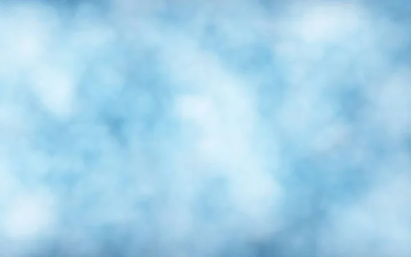 背景的抽象白色烟雾隔离在蓝色的背景 白雾的墙 — 图库照片