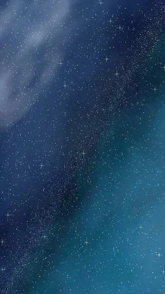 Farbenfrohe Und Schöne Raumhintergrund Weltraum Sternenhimmel Weltall Vorlagen Blauer Hintergrund — Stockfoto