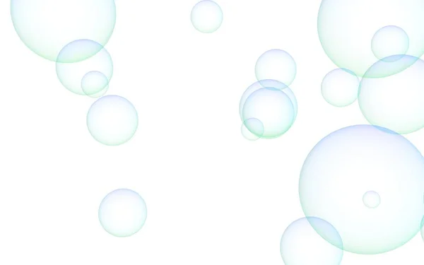 Licht Blauwe Gekleurde Achtergrond Met Paarse Bubbels Behang Textuur Paarse — Stockfoto