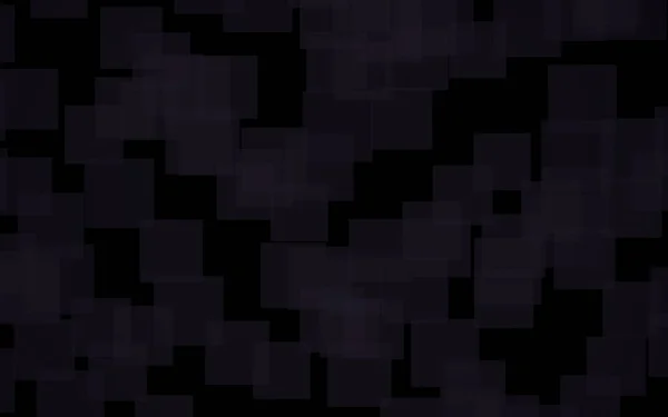 Schwarzer Abstrakter Hintergrund Hintergrund Mit Grauen Quadraten Illustration — Stockfoto