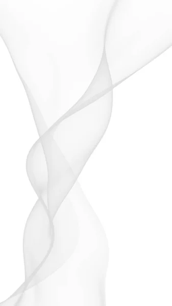 Белый Абстрактный Фон Развевающийся Белый Шарф Размахивать Белым Ветром Иллюстрация — стоковое фото